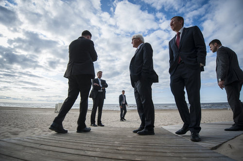 BM Steinmeier in Riga