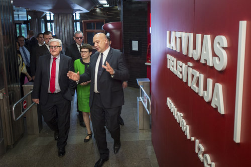 BM Steinmeier in Riga