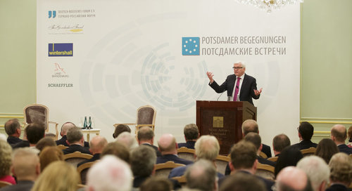 30.05.2016  BM Steinmeier beim dt.-rus. Forum