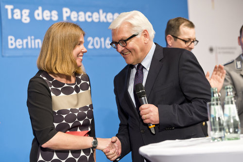 Preisverleihung Tag des Peacekeepers