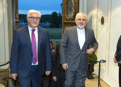 Steinmeier trifft iranischen Aussenminister