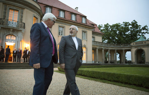 Steinmeier trifft iranischen Aussenminister