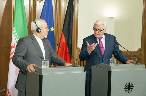 Steinmeier trifft iranischen Aussenminister