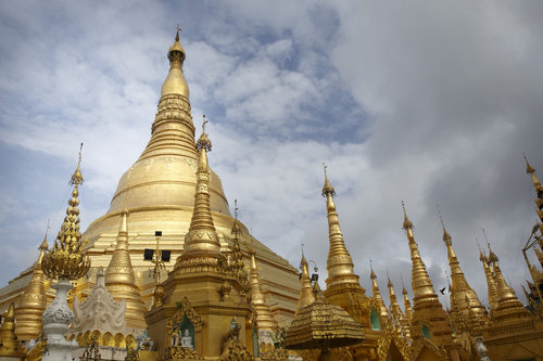 Shwedagon Pagode in Rangun