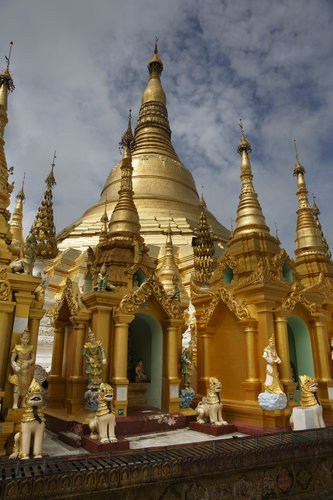 Shwedagon Pagode in Rangon