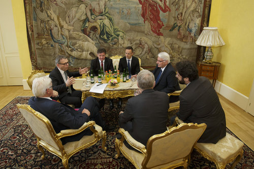 BM Steinmeier in Prag