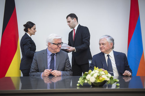 Bundesaussenminister reist in den Kaukasus