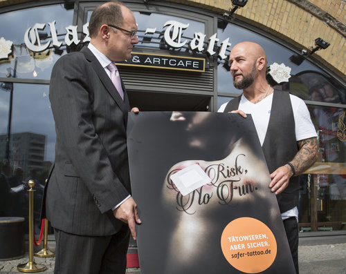 Informationskampagne Safer Tattoo