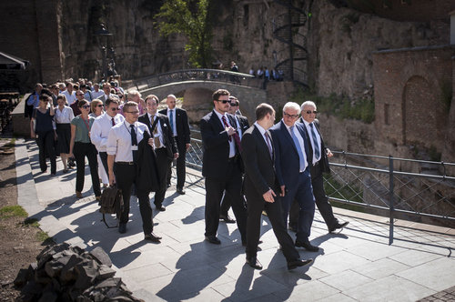 Bundesaussenminister reist in den Kaukasus