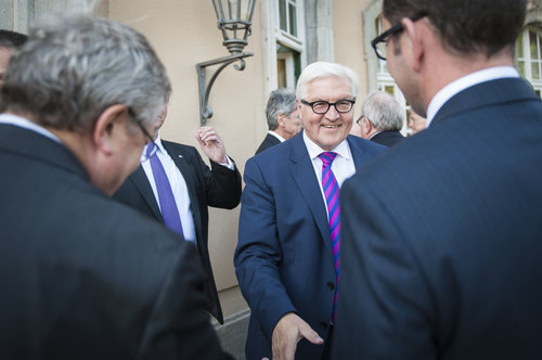 Frank-Walter Steinmeier trifft Praesident von Argentinien Mauricio Macri