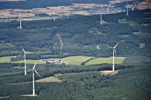 Windkraftanlagen im Wald