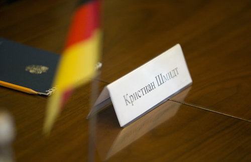 Reise BM Schmidt nach Moskau