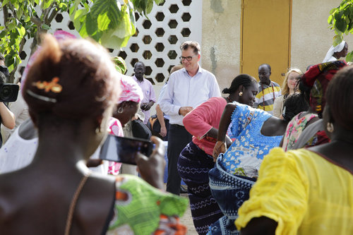Hilfe fuer Afrika - Wasser fuer Senegal,  im Senegal, nichtstaatliches Entwicklungsprojekt
