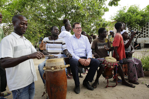 Hilfe fuer Afrika - Wasser fuer Senegal,  im Senegal, nichtstaatliches Entwicklungsprojekt