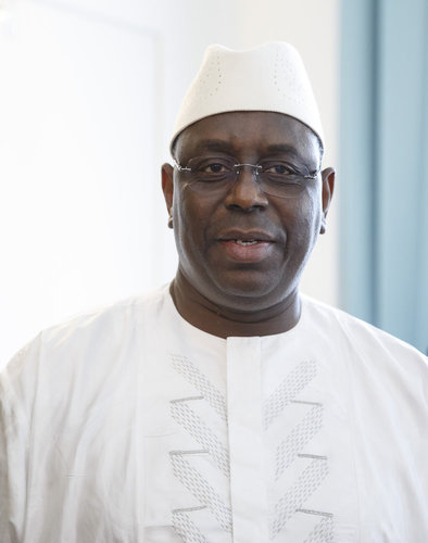 Senegalesischer Staatspraesidenten Macky Sall