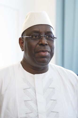 Senegalesischer Staatspraesidenten Macky Sall