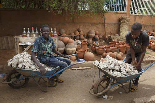 Markt in Niamey, Hauptstadt von Niger