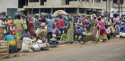 Markt in Kumasi, Ghana