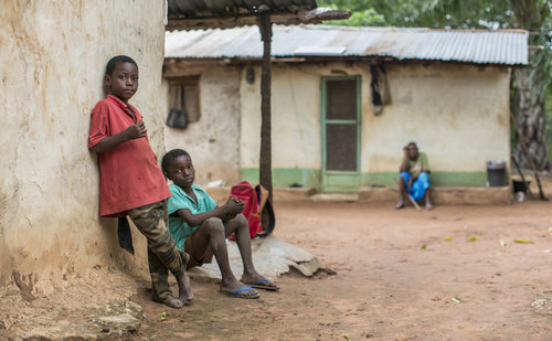 Kinder in Ghana