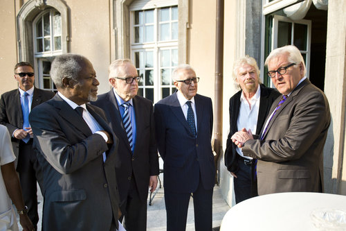 BM Steinmeier trifft The Elders