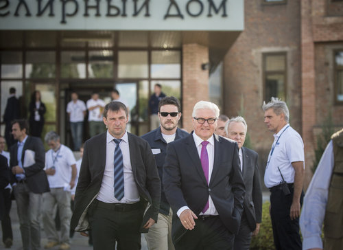 Frank-Walter Steinmeier reist in die Ukraine