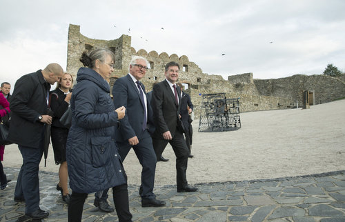 Reise BM Steinmeier nach Bratislava