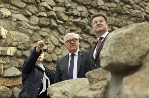 Reise BM Steinmeier nach Bratislava