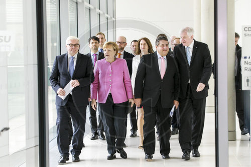 Vorstellung Steinmeier als Kandidat fuer das Amt des Bundespraesidenten