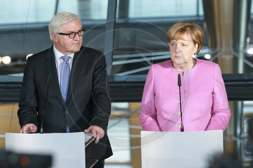 Vorstellung Steinmeier als Kandidat fuer das Amt des Bundespraesidenten