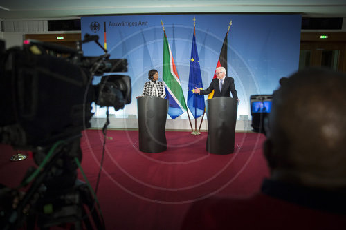 Steinmeier trifft Aussenministerin von Suedafrika