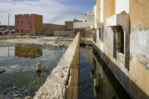 Verlassenes Stadtviertel in Nouakchott