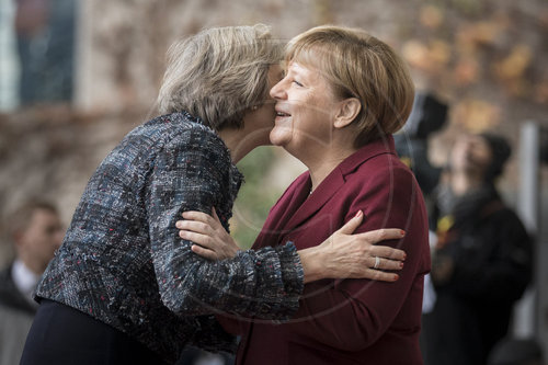 Merkel empfaengt Regierungschefs