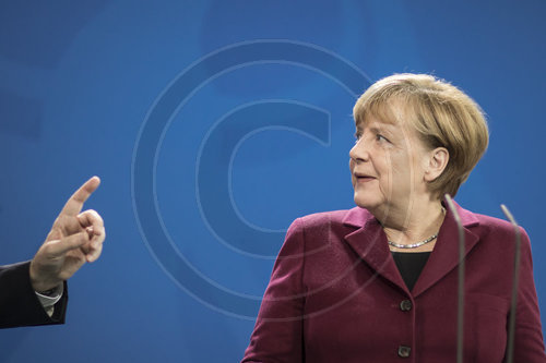 Angela Merkel trifft sich mit Mariano Rajoy
