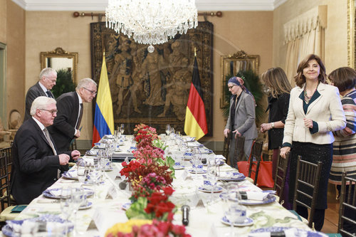 BM Steinmeier besucht Kolumbien