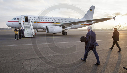 Steinmeier fliegt nach Paris