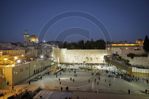 Klagemauer von Jerusalem