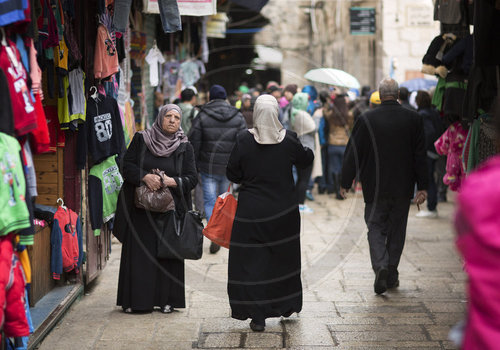 Strassenszene in Jerusalem