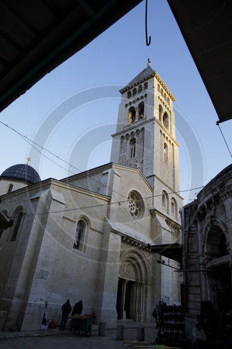 Erloeserkirche in der Altstadt von Jerusalem