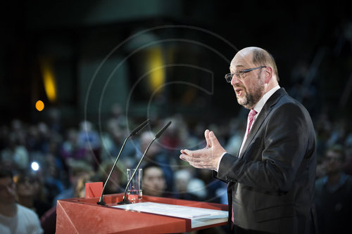 Martin Schulz in Leipzig