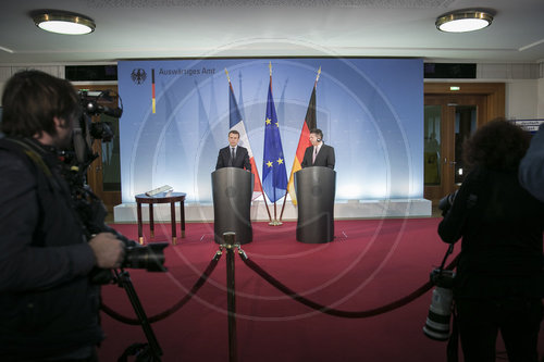 BM Gabriel trifft Emmanuel Macron
