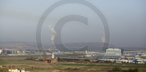 Kohlekraftwerk im Kosovo