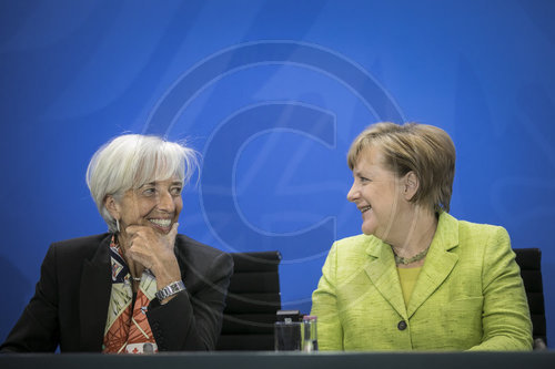 Angela Merkel und Christine Lagarde