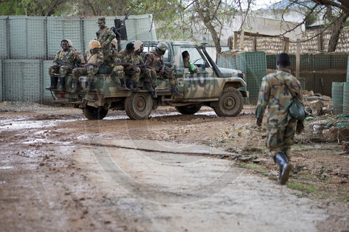 Soldaten in Somalia