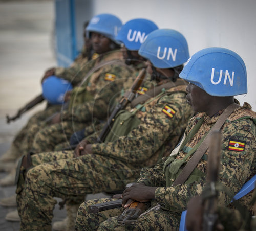 Blauhelm-Soldaten in Somalia