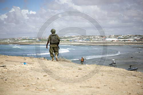 Soldat in Somalia