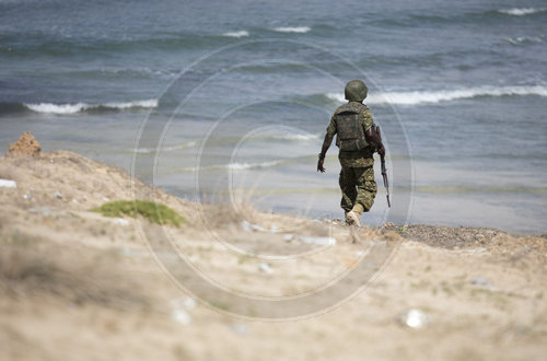 Soldat in Somalia