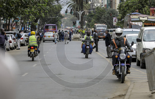 Stadtverkehr in Nairobi