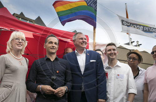 Bundesjustizminister Heiko Maas, SPD, eroeffnet der CSD