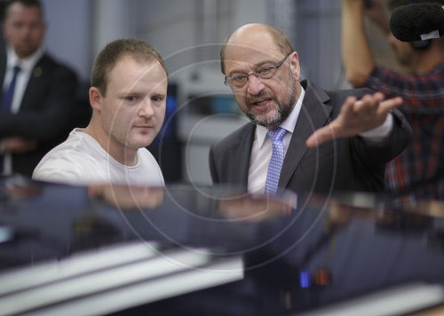 Martin Schulz bei AUDI