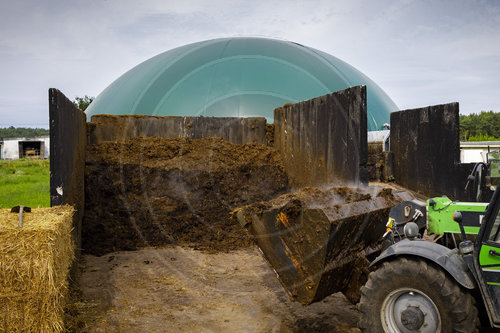 Energie durch Biogas